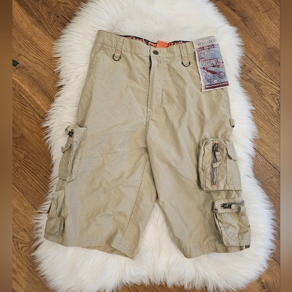 NWT Vintage Kids Cargo Shorts - Picture 1 of 10